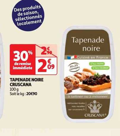 Tapenade Noire Cruscana