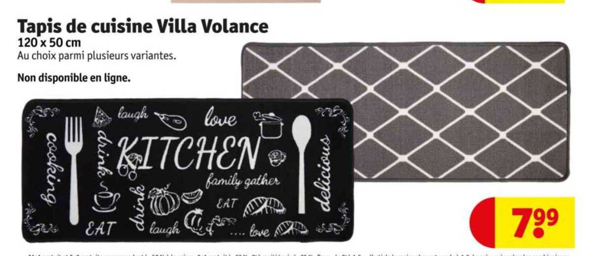 Tapis De Cuisine Villa Volance