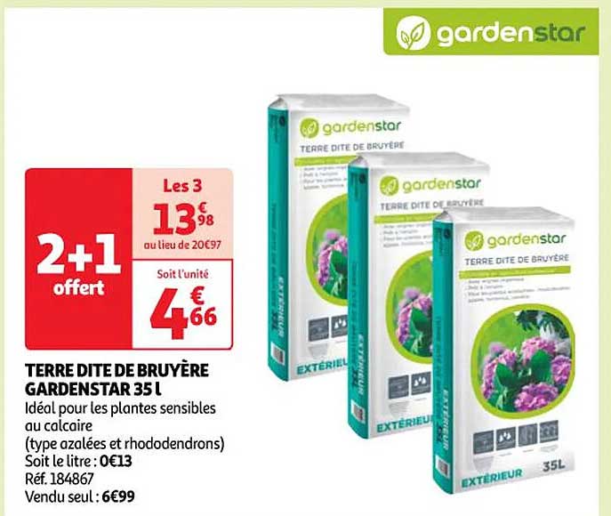 terre dite de bruyère gardenstar 35 l