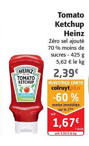 tomato ketchup heinz