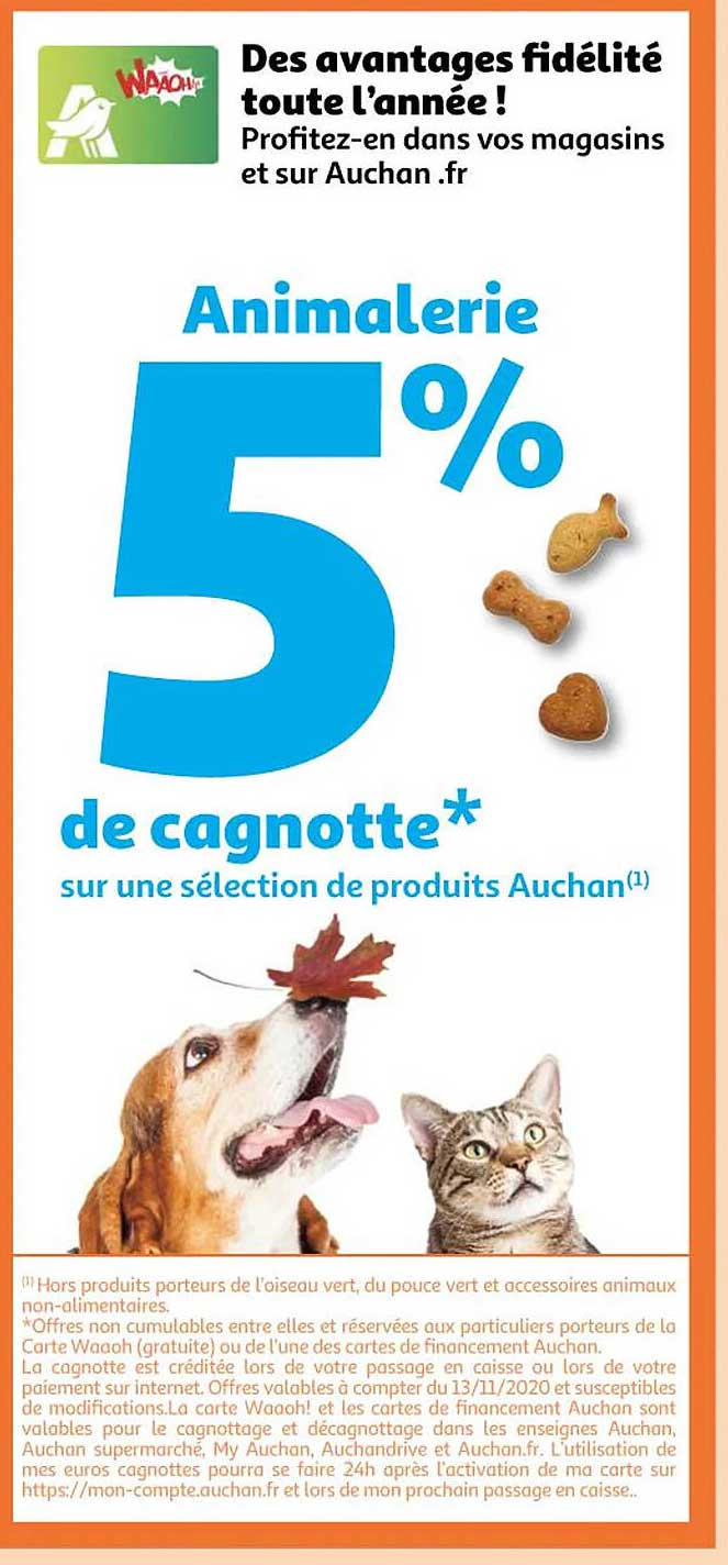 une sélection de produits auchan