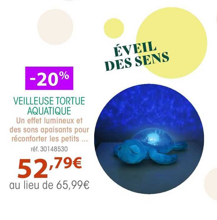 veilleuse tortue aquatique