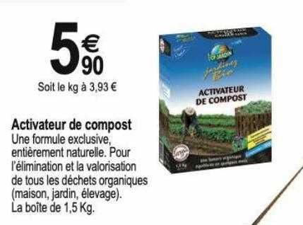 activateur de compost