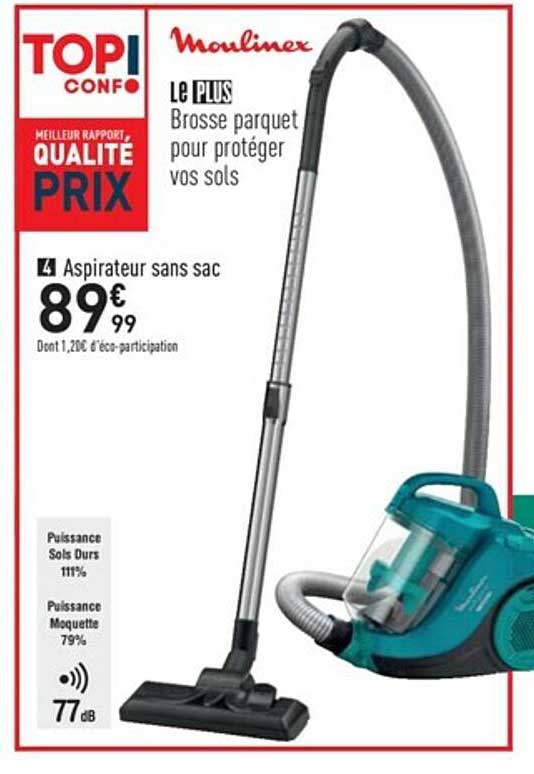 Aspirateur Sans Sac Moulinex