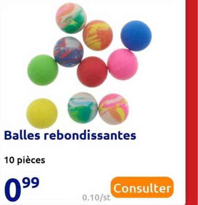 balles rebondissantes