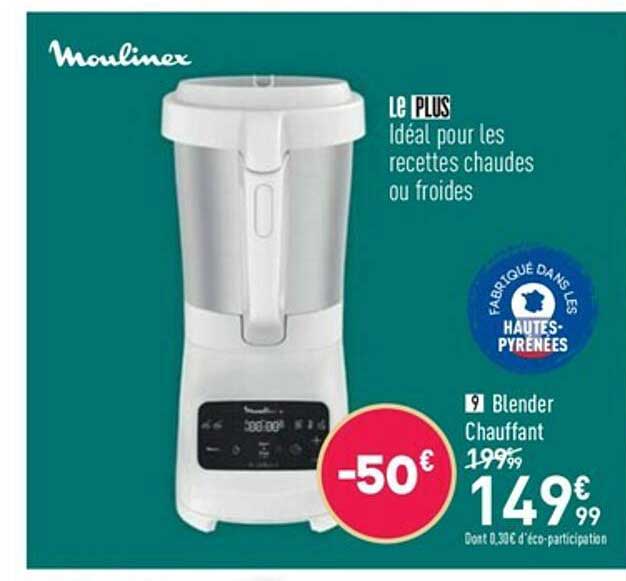 Blender Chauffant Moulinex