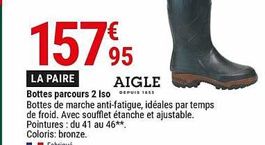 bottes parcours 2 iso