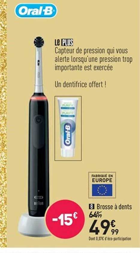 brosse à dents oral-b