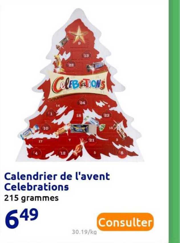 calendrier de l'avent célébrations