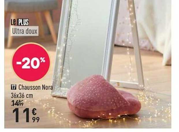 Chausson Nora 36 X 36 Cm