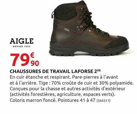 chaussures de travail laforse 2 aigle