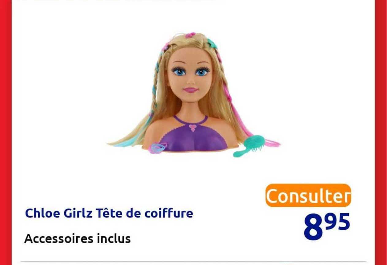 chloé girlz tête de coiffure