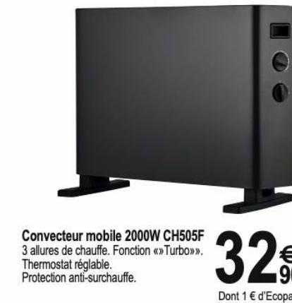 converteur mobile 2000w ch505f