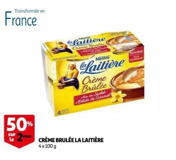 Crème Brulée La Laitière