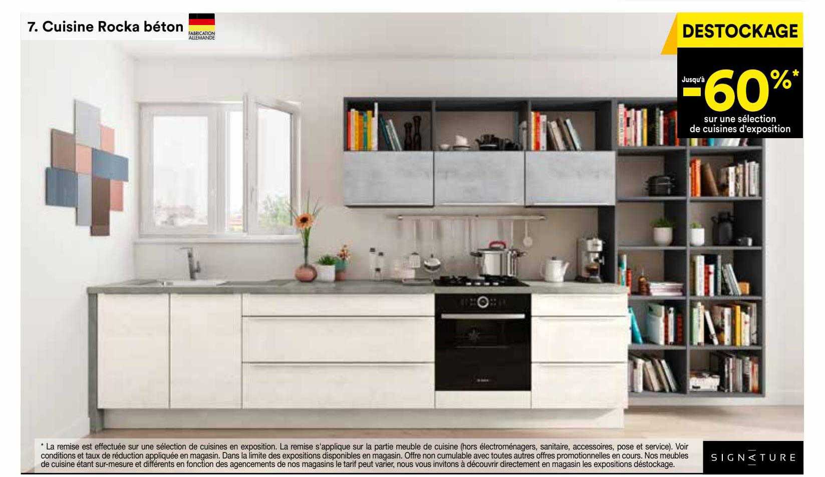 cuisine rocka béton signature