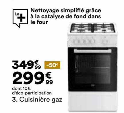 Cuisinière Gaz