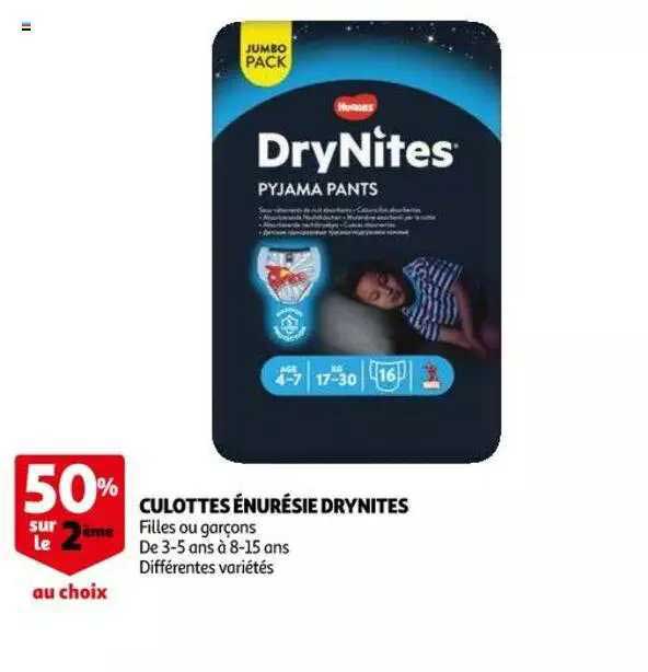 Culottes énurésie Drynites