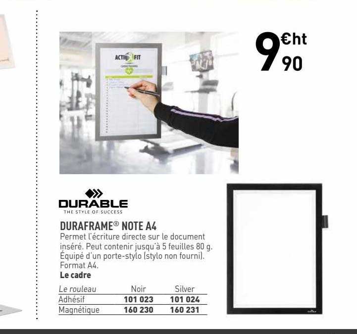 duraframe note a4 durable