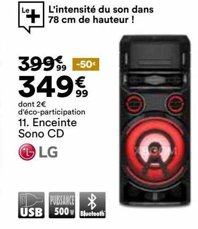 Enceinte Sono Cd Lg