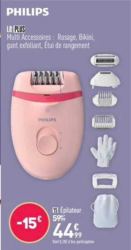 épilateur Philips