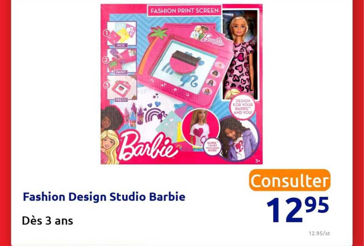 Fashion Design Studio Barbie