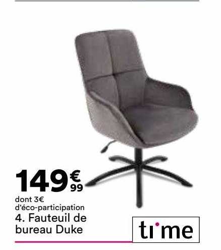 fauteuil de bureau duke time