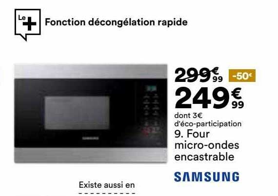 four micro-ondes encastrable samsung
