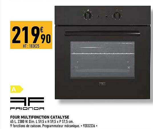 four multifonction catalyse frionor