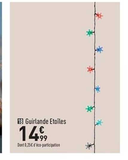 Guirlande étoiles