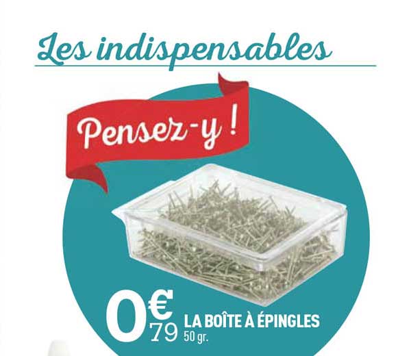 la boîte à épingles