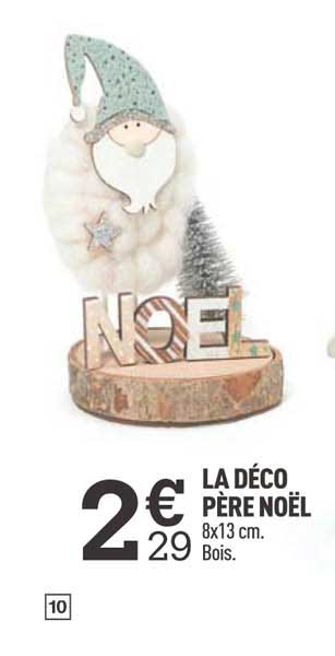 la déco père noël
