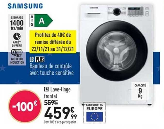 Lave-linge Frontal Samsung