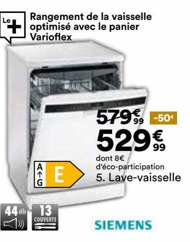 Lave-vaisselle Siemens