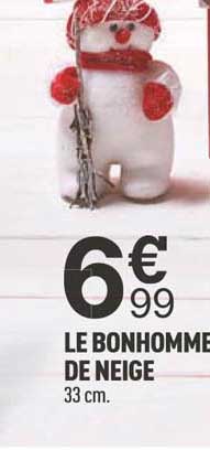 le bonhomme de neige