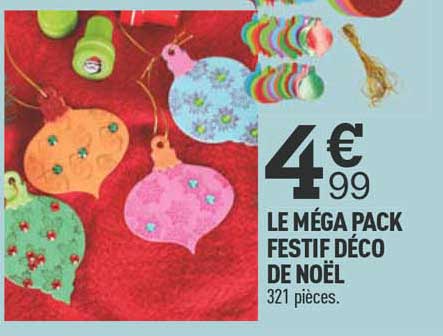 le méga pack festif déco de noël