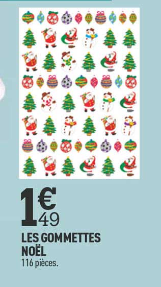 Les Gommettes Noël