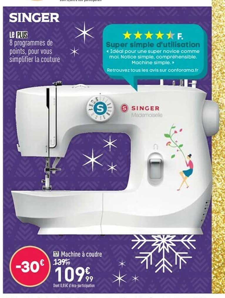 Machine à Coudre Singer