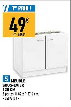 Meuble Sous-évier 120 Cm