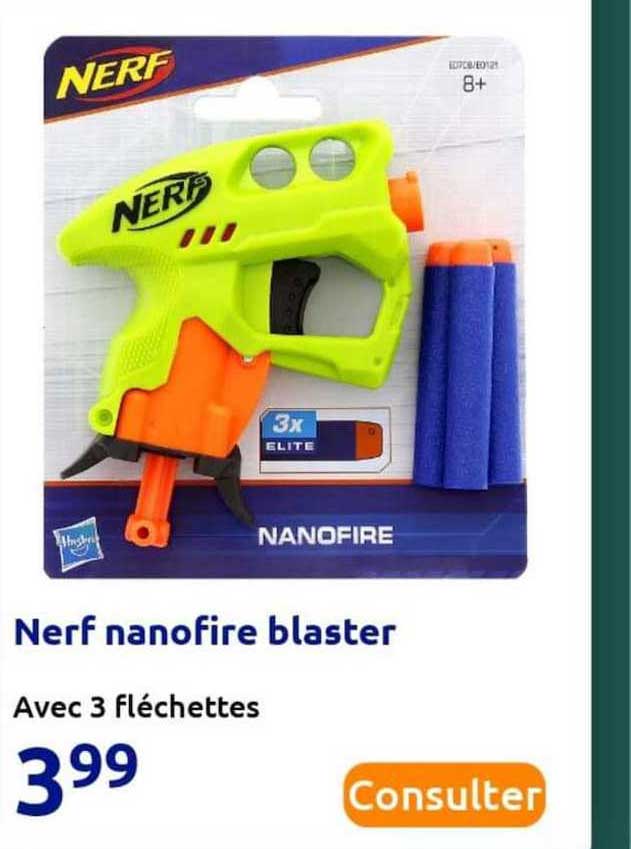 nerf nanofire blaster