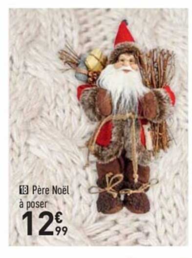 père noël à poser