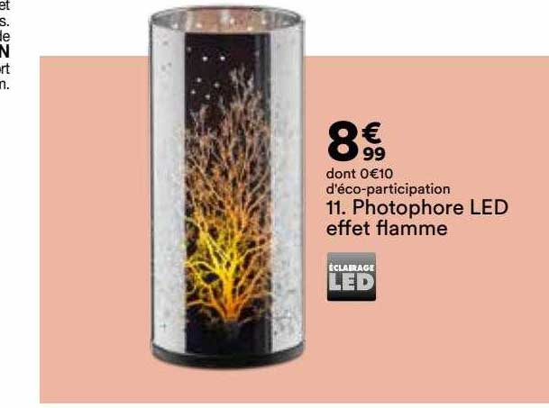 Photophore Led Effet Flamme