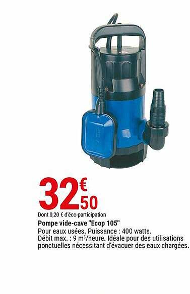 pompe vide-cave "ecop 105"