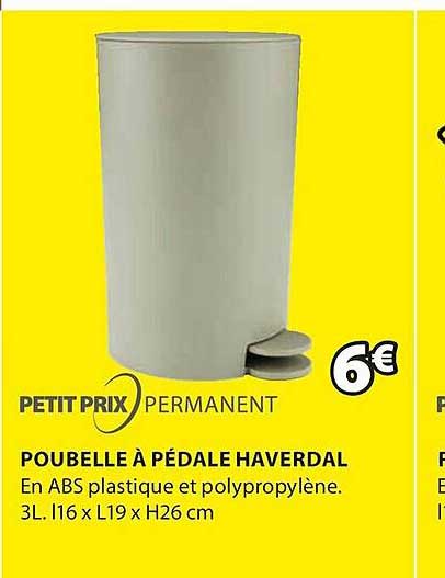 Poubelle à Pédale Haverdal