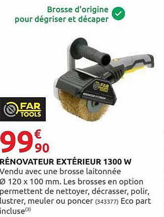 rénovateur extérieur 1300 w far tools