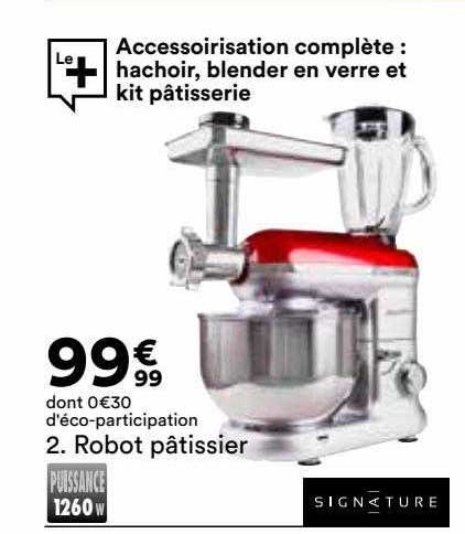 Robot Pâtissier Signature