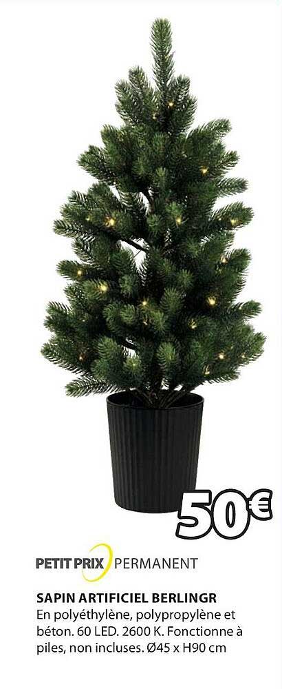 sapin artificiel berlingr