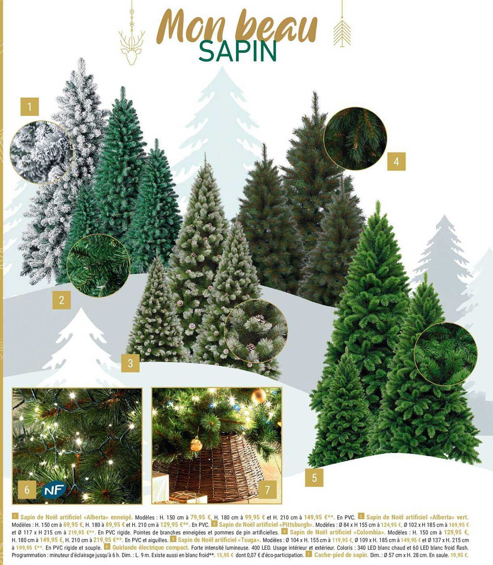 sapin de noël artificiel "alberta" enneigé, sapin de noël artificiel "alberta", vert, sapin de noël artificiel "pittsburgh", sapin de noël artificiel "colombia", sapin de noël artifiel " tsuga" ,