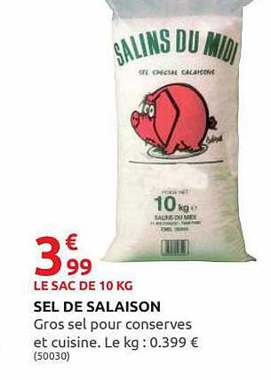 sel de salaison