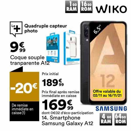 smartphone samsung galaxy a12