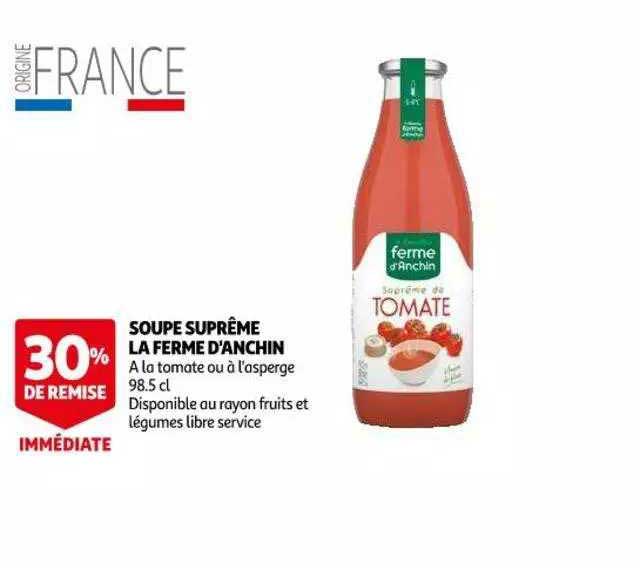 soupe suprême la ferme d'anchin